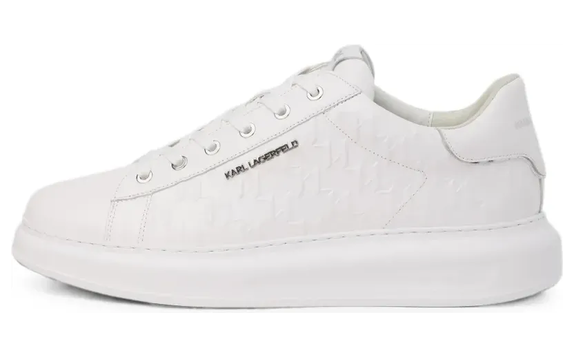 Karl Lagerfeld Kapri monogram embossed “White” (KL52549K100)