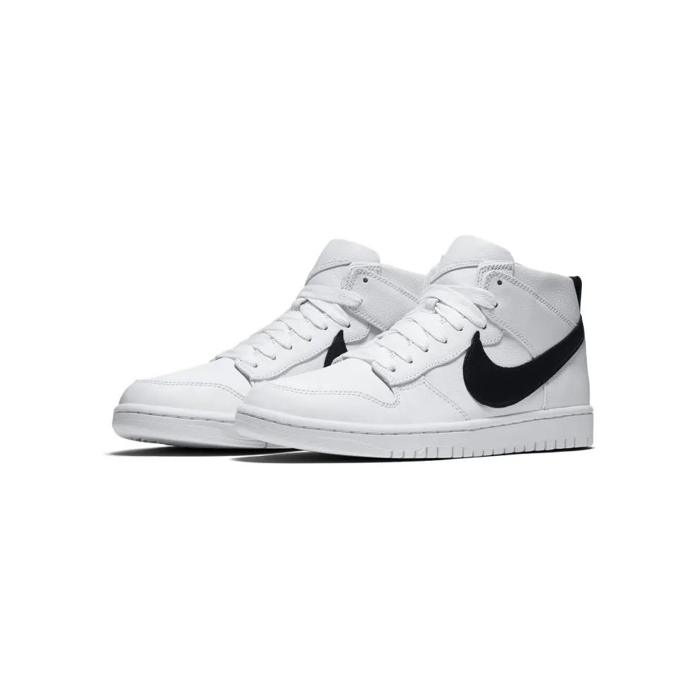 Nike Dunk Lux Chukka Riccardo Tisci White Black White/Black (910088-101)