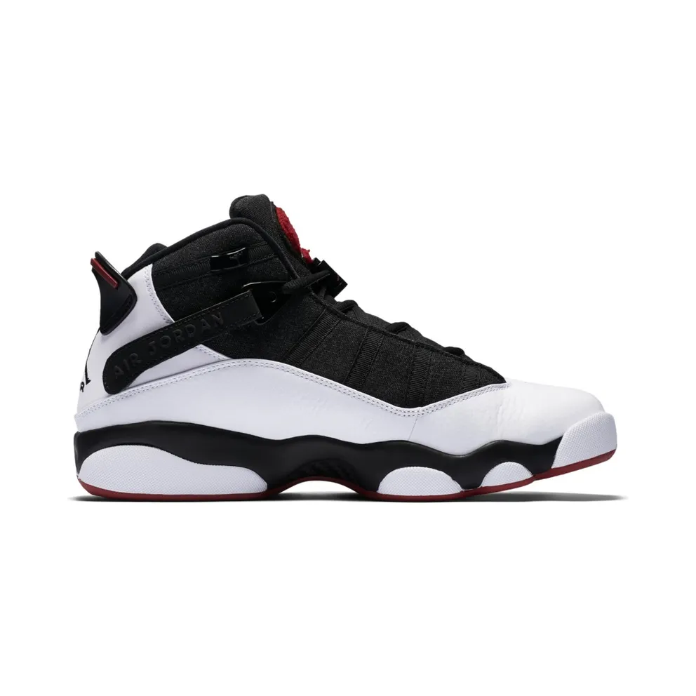 Jordan 6 Rings Black White Gym Red Black/White-Gym Red (322992-012)