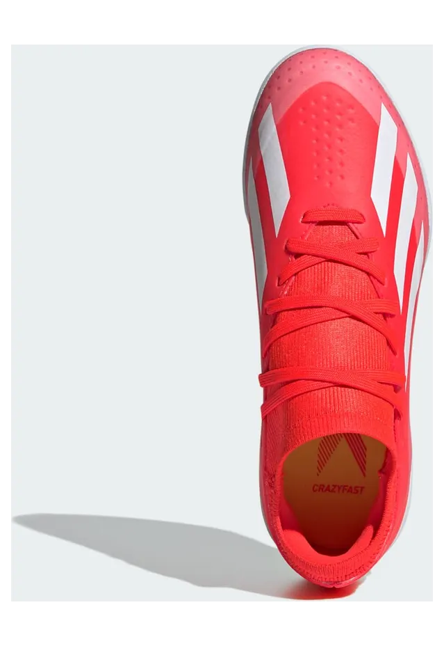 adidas Crazyfast League Indoor Solar Red Cloud White Team Solar Yellow (IF0684)