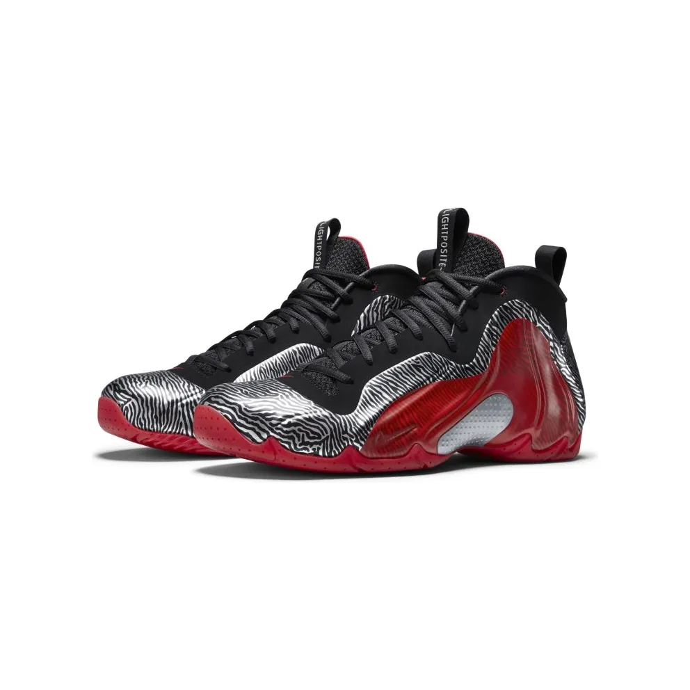 Nike Air Flightposite Exposed Zebra Silver/University Red-Black (616765-001)