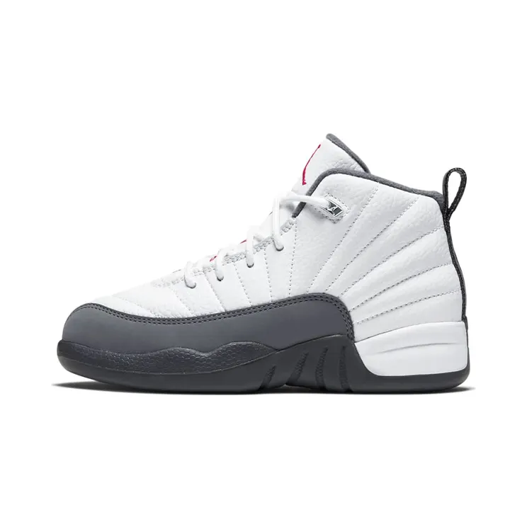 Jordan 12 Retro White Dark Grey (PS)