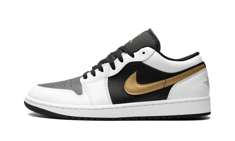 Air Jordan 1 Low “Gold Swoosh” (553558-172)