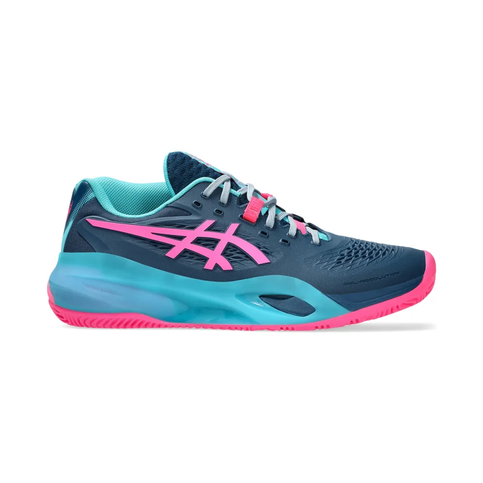 ASICS GEL-RESOLUTION X PADEL “Mako Blue / Hot Pink” (1041A492-400)