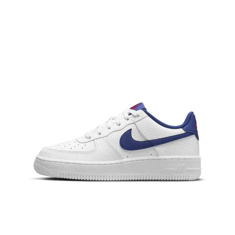 Nike Air Force 1 Low White Deep Royal (GS) (CT3839-101)