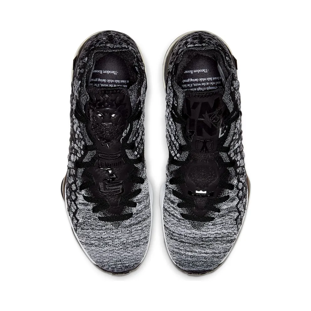 Nike LeBron XVII 17 Black White (2019) (BQ3177-002)