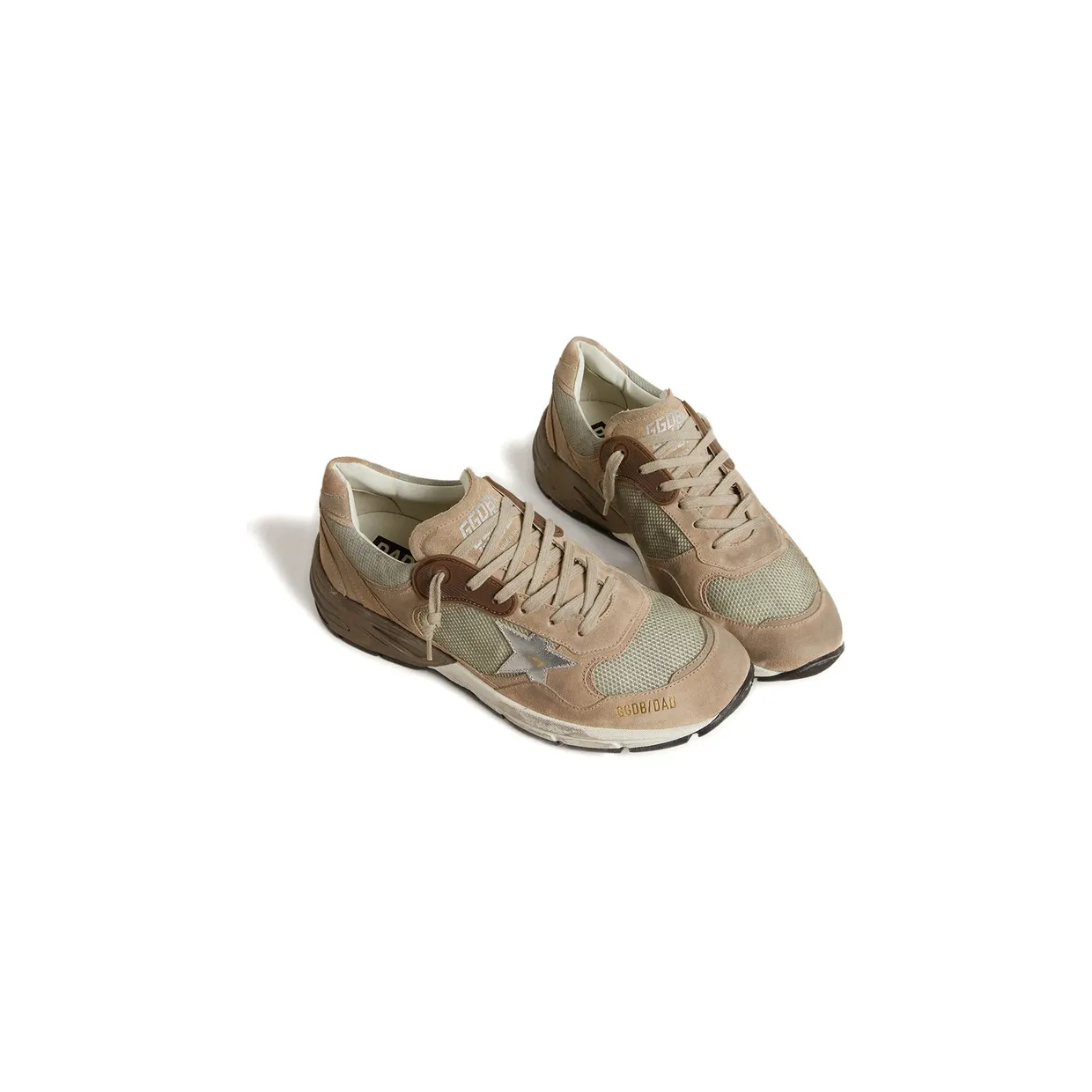 Golden Goose Dad-Star Lace-up “Neutrals/Neutrals” (GMF00884 F007459 15260) (3)