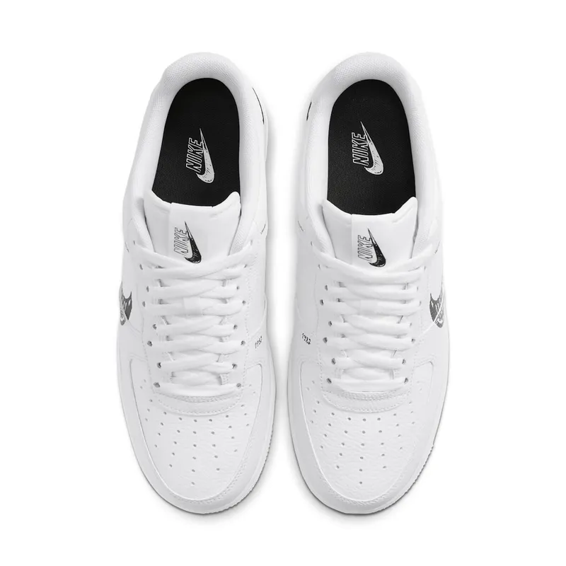 Nike Air Force AF 1 Low Sktech White Black (2020) (CW7581-101)