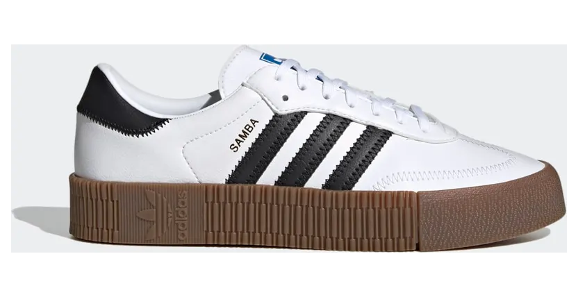 adidas SAMBAROSE Schuh Cloud White / Core Black / Gold Metallic (H01867)