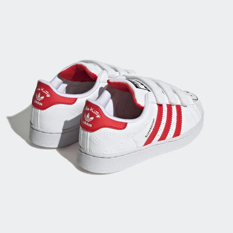 Adidas Hello Kitty Superstar Cloud White / Vivid Red / Core Black (GV8865)