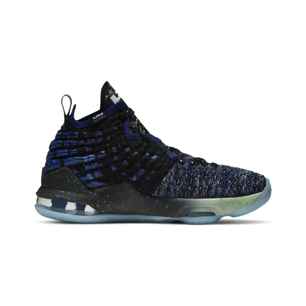 Nike LeBron 17 Constellations (GS) Black/Volt-White (BQ5594-407)