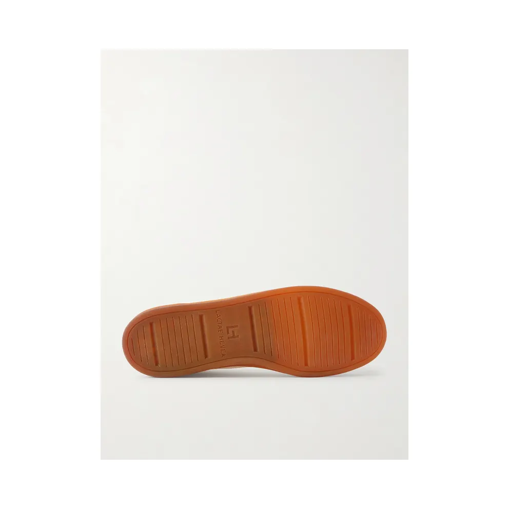 Officine Creative Militia 001 Suede-Trimmed Full-Grain Deerskin White (OCUMILI001-CVCOM00000LC170)