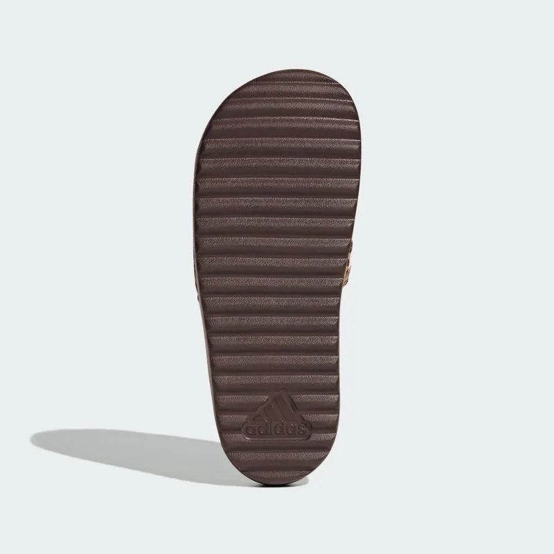 Adidas adilette Platform Slides Shadow Brown / Cloud White / Magic Beige (JR9234)