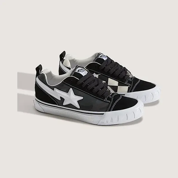 A Bathing Ape x Vans Knu Skool – “Black / Grey” (VN000Z3929B)