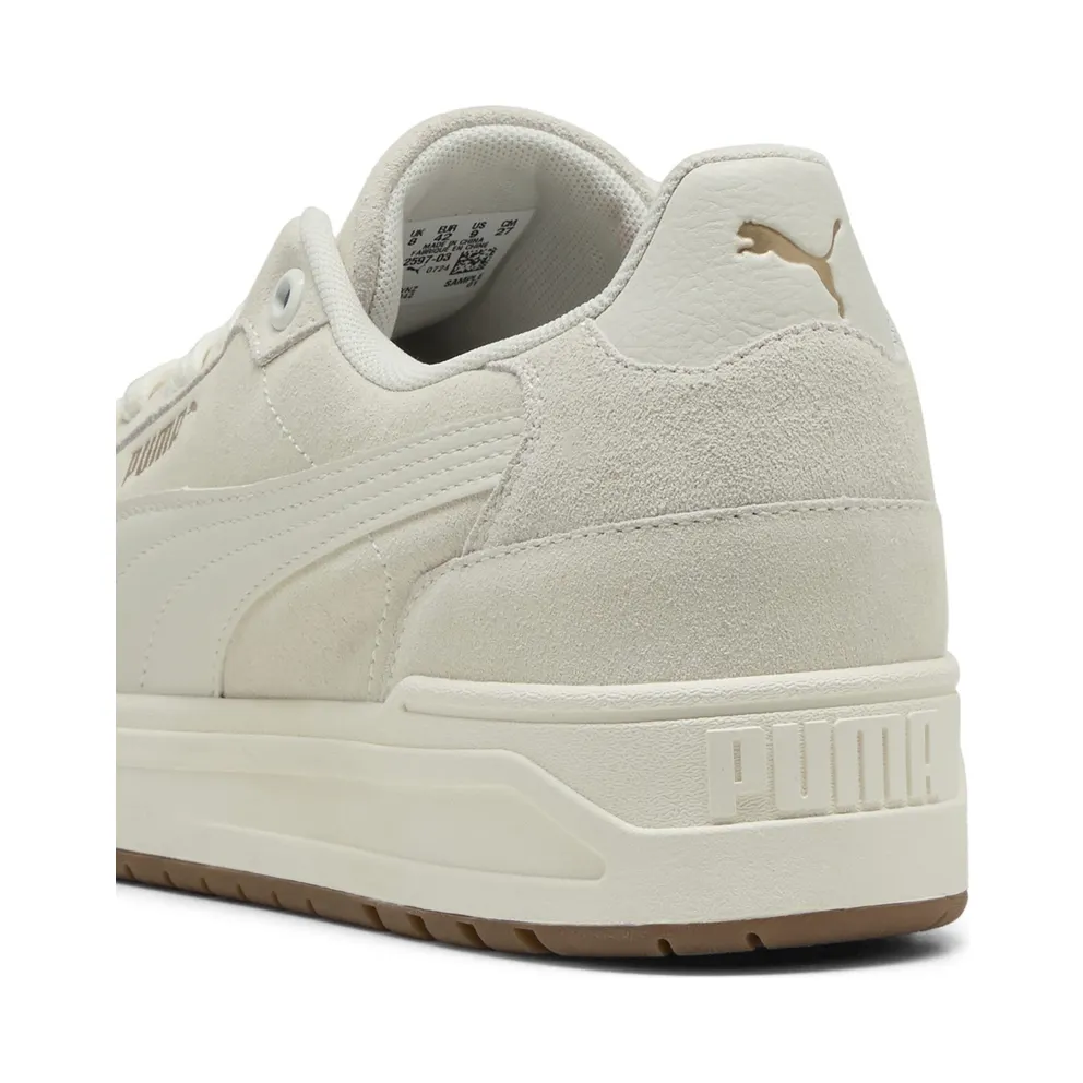 Puma Shuffle Downtown “Warm White / Vapor Gray / Puma Gold” (402597_03)