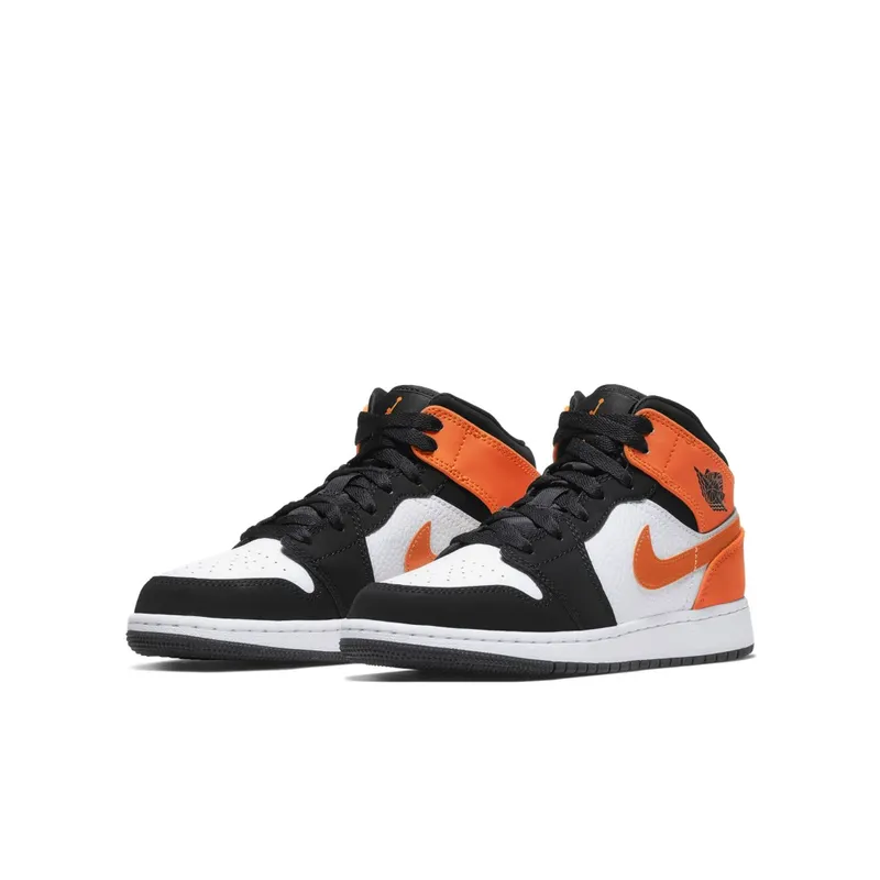 Air Jordan Nike AJ I 1 Mid Shattered Backboard (GS) (2019) (554725-058)