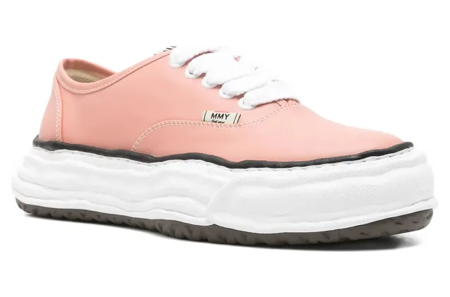 Maison Mihara Yasuhiro Baker 26 Chunky-sole “Pink” (A16FW702) (4)