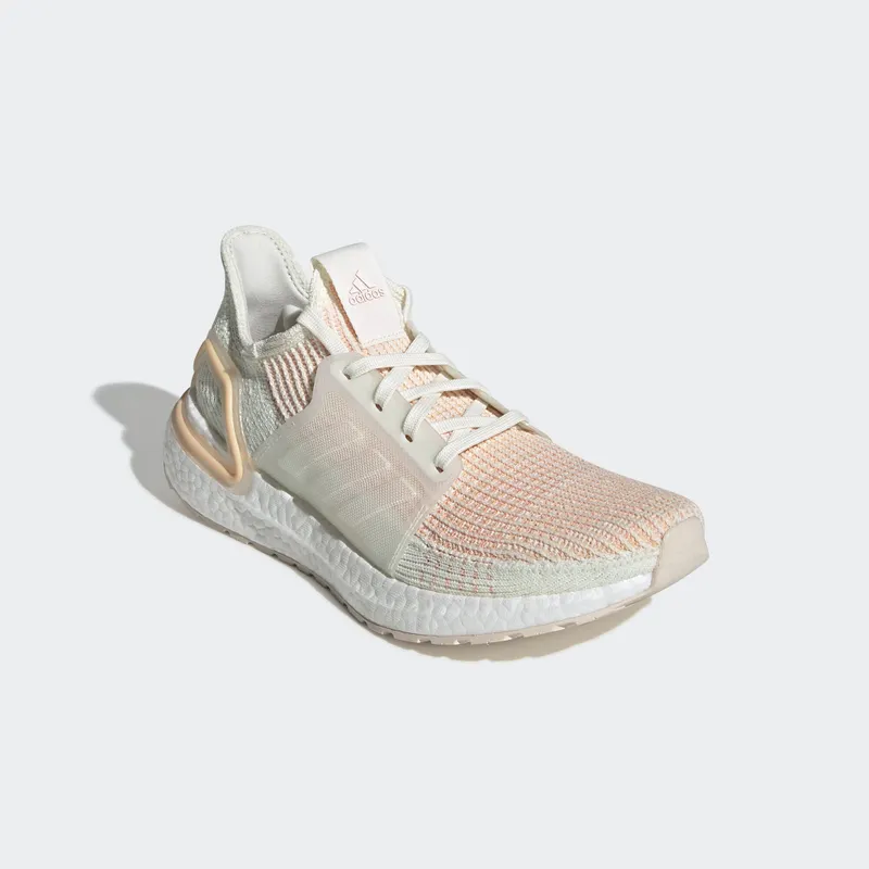 adidas  Ultra Boost 19 Off White Glow Orange (W) Off White/Off White/Glow Orange (F34073)