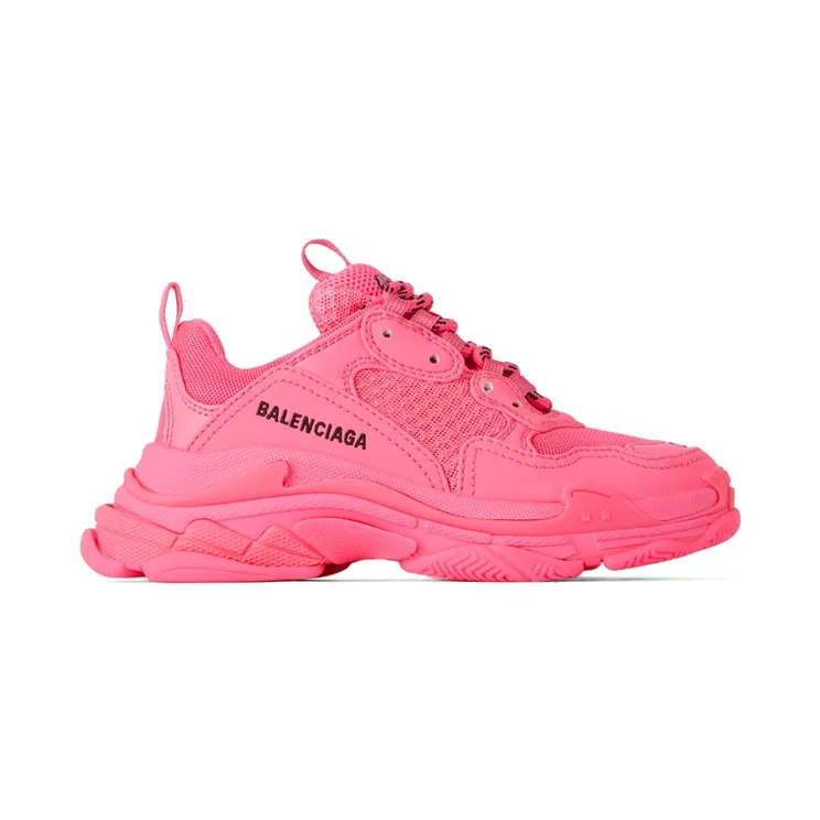 Balenciaga Kids Kids Pink Triple S Sneakers (654251-W2CA5-5000)