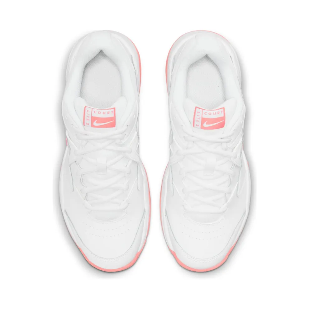 NikeCourt Lite 2 Hardcourt “White / Pink Salt” (AR8838-116)