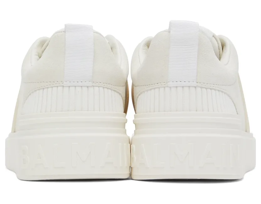 Balmain Off-White B-Skate Low Sneakers (YM1VI292LTLC) (2)