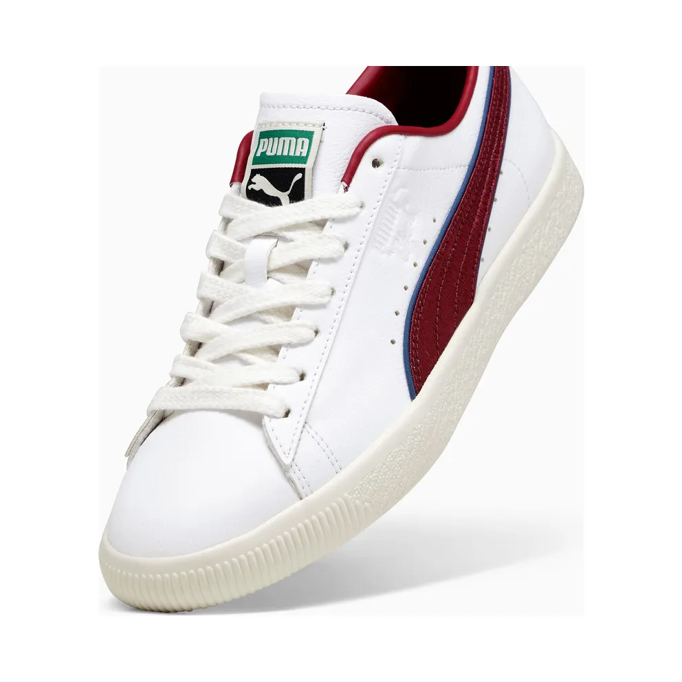 Puma Clyde Varsity White/Red (394684-01)