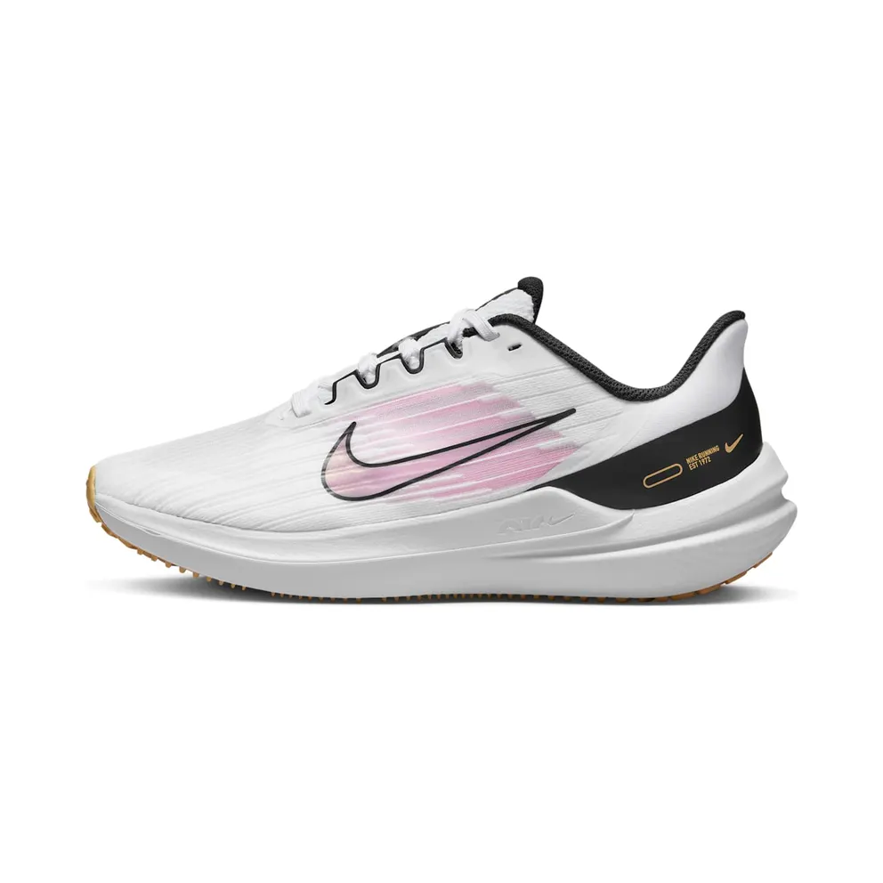 Nike Air Winflo 9 White Pink Spell Black (DD8686-104)