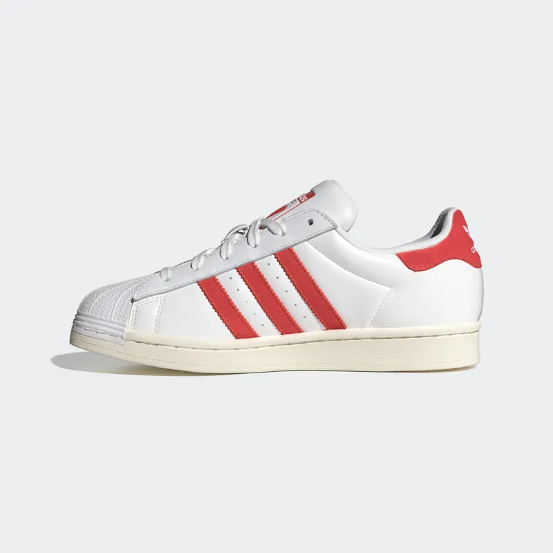 adidas Superstar Cloud White / Bright Red / Wonder Clay (IG5958)