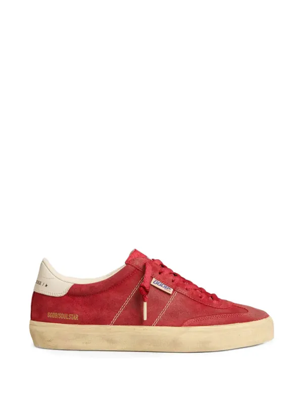 Golden Goose Soul Star Sneakers aus Wildleder – Rot (GWF00464F008349)