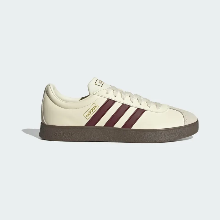 adidas VL Court Classic “Shadow Red / Shadow Red / Gold Metallic” (JH5062)