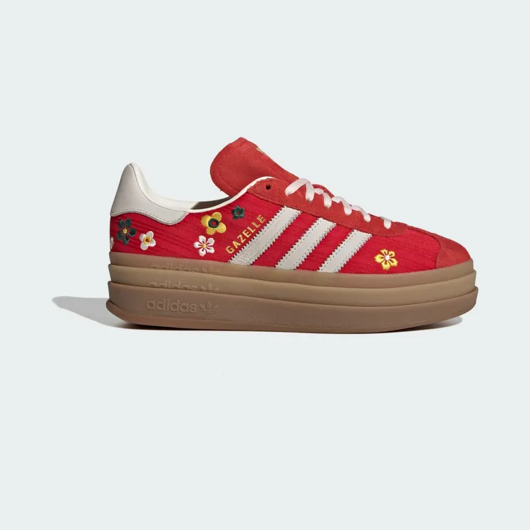 Adidas Gazelle Bold x Liberty London “Floral / Better Scarlet” (IH1921)