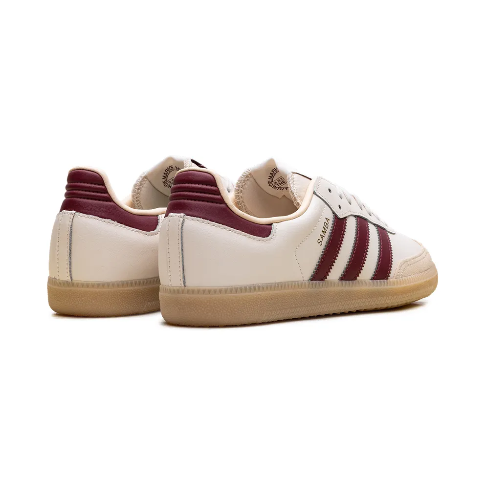 Adidas Samba OG GS “Wonder White Shadow Red” (JQ8554)