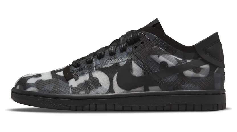 Nike Comme des Garcons x Dunk Low Monogram Print (CZ2675-001)