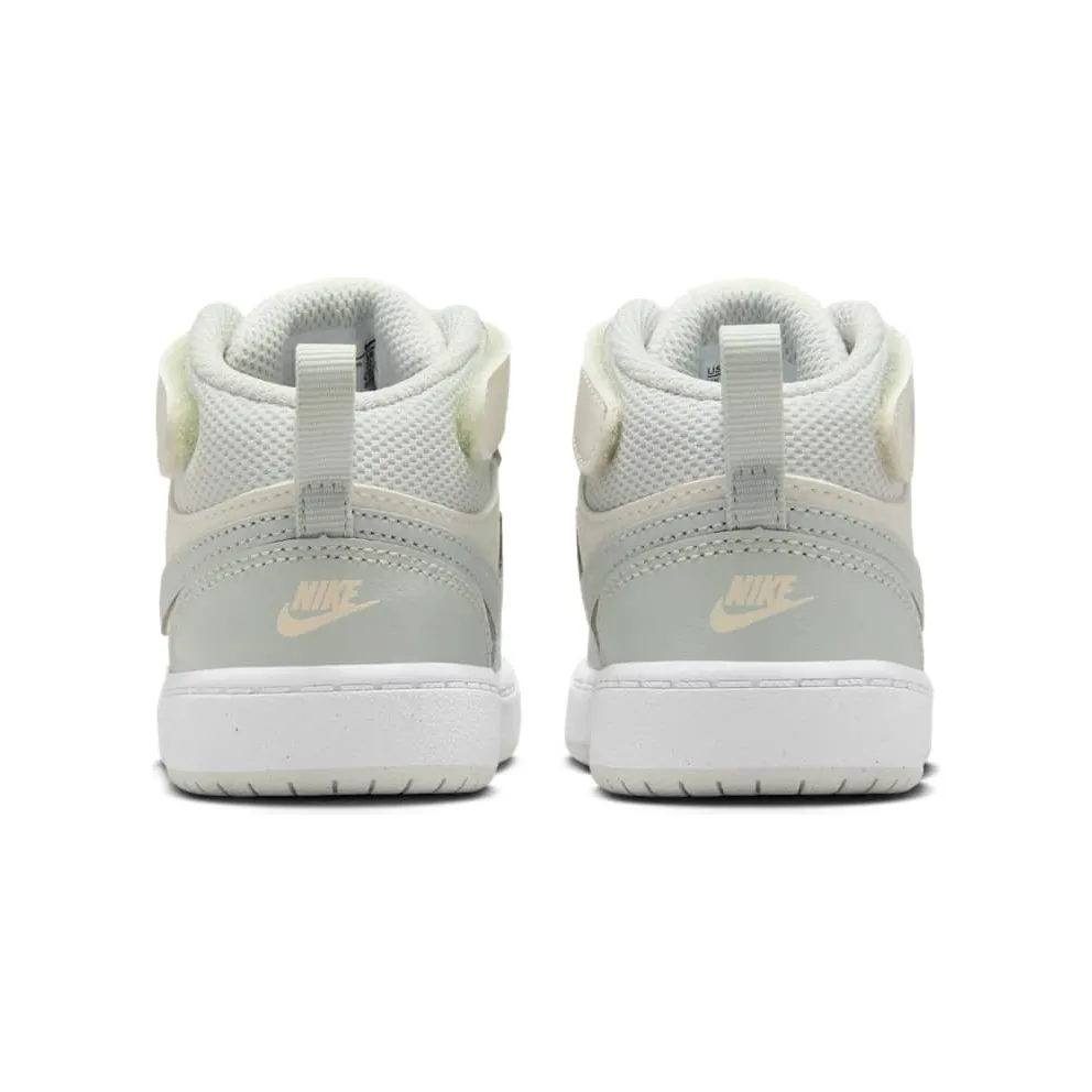 Nike Court Borough Mid 2 TD “Sail White Light Silver” (CD7784-127)