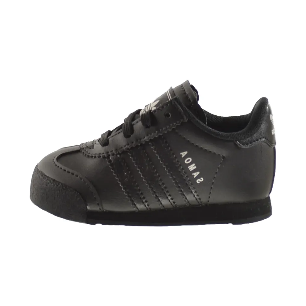 Adidas Samoa I TD “Core Black/Core Black/Metallic Silver” (S85297)