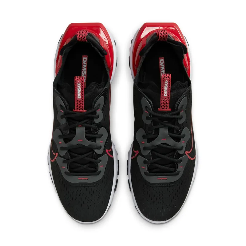 Nike React Vision Black University Red (FB3353-001)