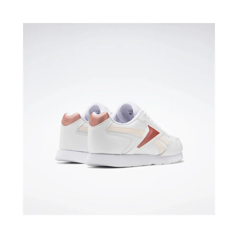 Reebok Royal Glide Shoes Cloud White / Blush Metal / Ceramic Pink