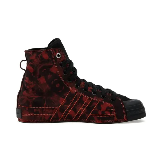 Y-3 Nizza Hi high-top met tie-dye print “Black” (JQ8819)