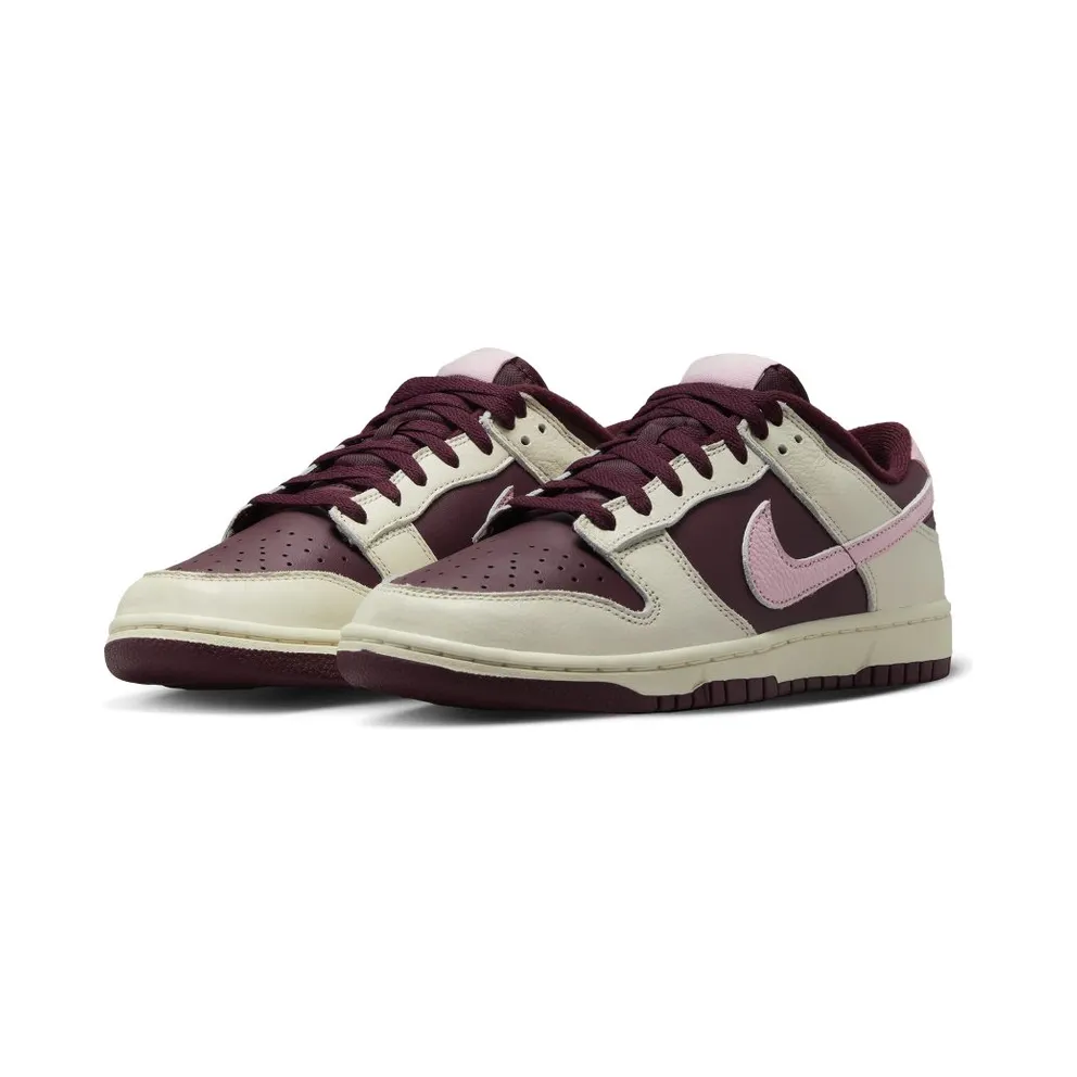 Nike Dunk Low Retro Premium Pale Ivory/Night Maroon/Pale Ivory/Medium Soft Pink (DR9705-100)