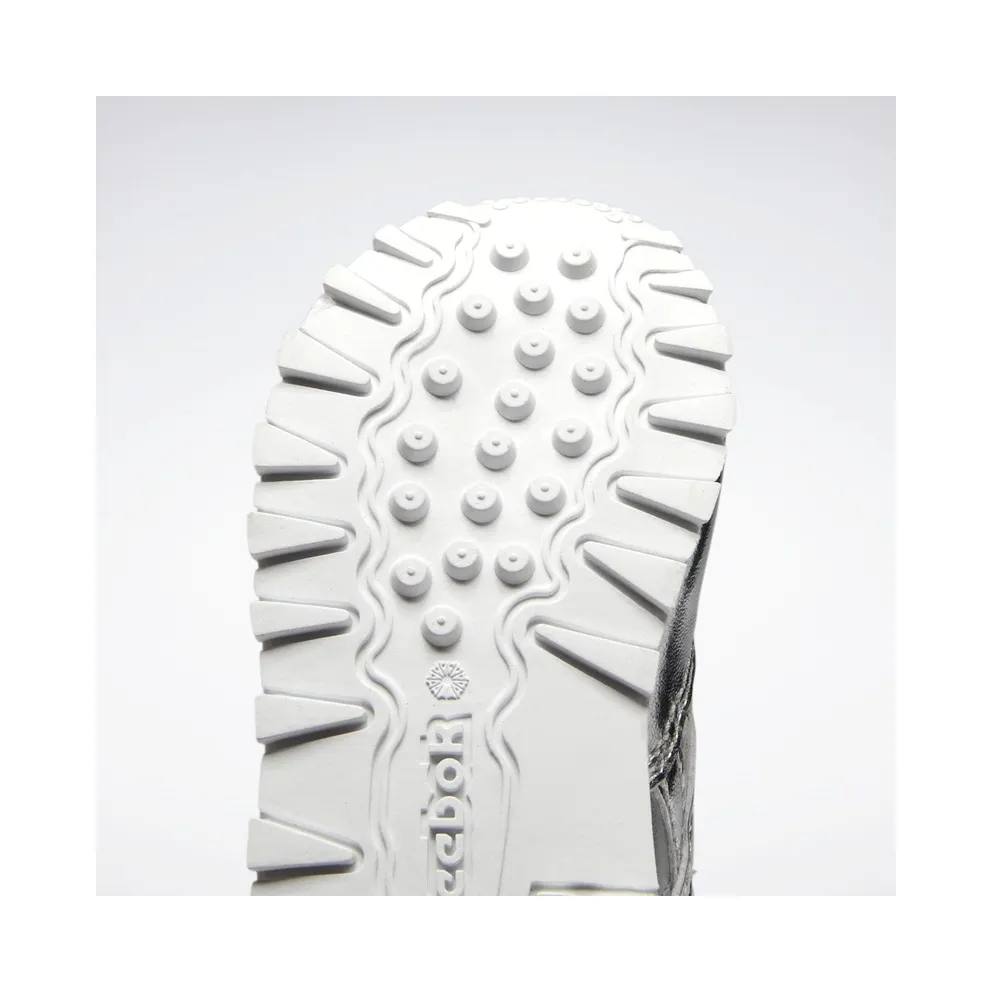 Reebok Classic Leather Shoes Silver Metallic / Silver Metallic / Cloud White