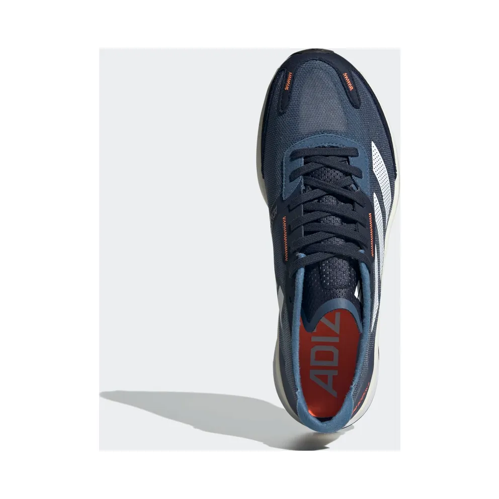 adidas Adizero Boston 11 Wonder Steel / Cloud White / Solar Orange (GX6653)