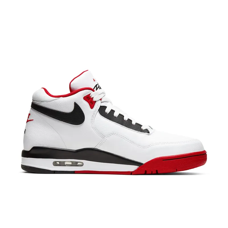 Nike Flight Legacy White White/University Red-Black (BQ4212-100)