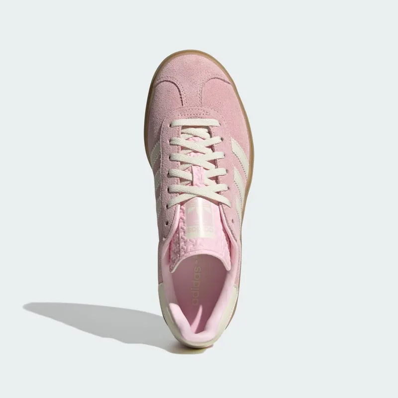 Adidas Gazelle Bold Clear Pink / Cream White / Gold Metallic (JQ7777)