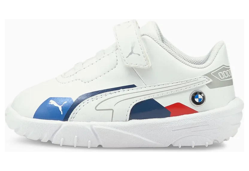 Puma BMW M Motorsport Drift Cat Delta Baby Motorsportschuhe Weiß (306901-02)