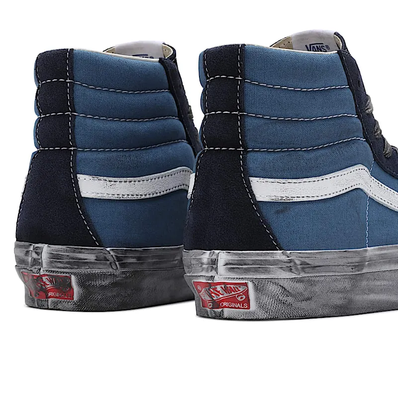 Vans Vault UA OG Sk8-Hi LX Stressed Navy Blue (VN0A4BVBNGJ)