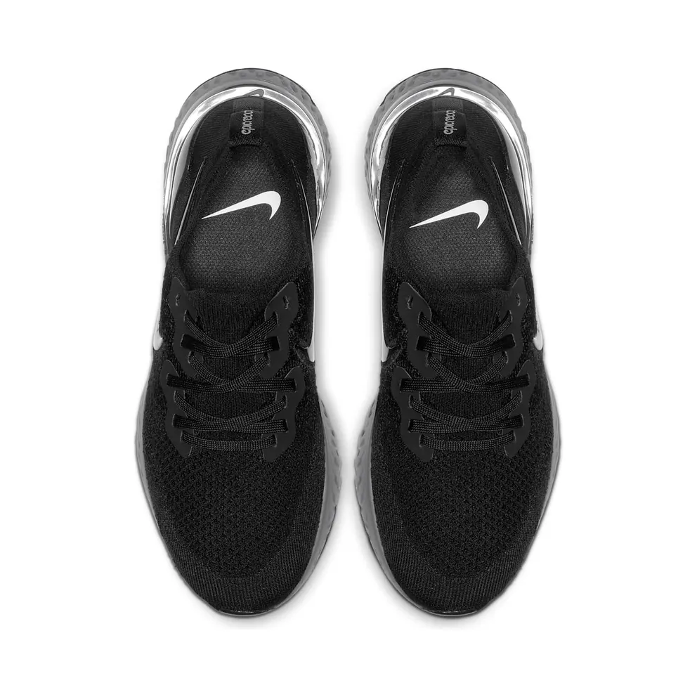 Nike Epic React Flyknit 2 Black Anthracite (W) Black/Black-White-Gunsmoke-Anthracite (BQ8927-001)
