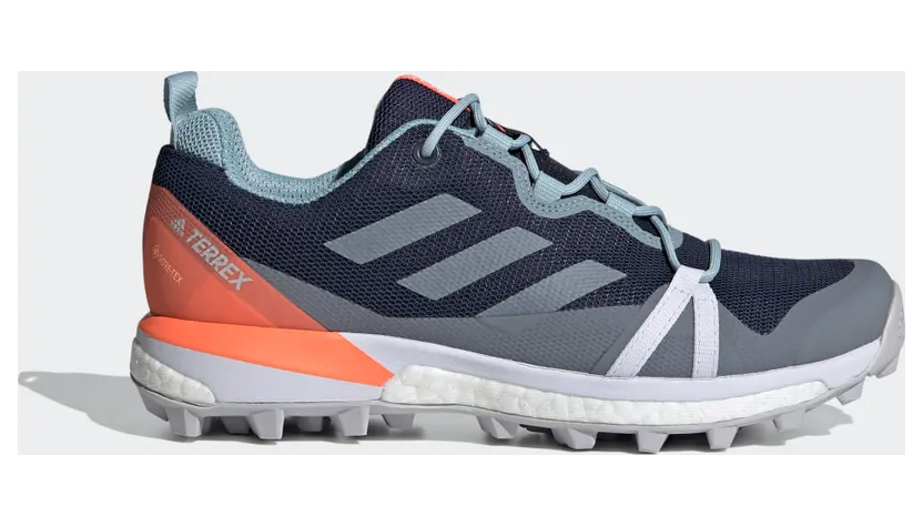 adidas Terrex Skychaser LT GORE-TEX Hiking Tech Indigo / Grey Three / Signal Coral (EF3352)