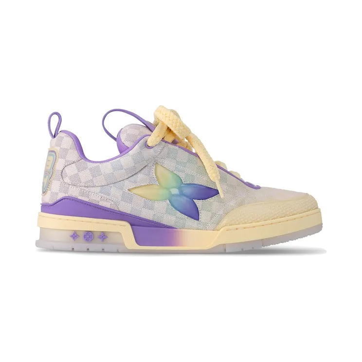 Louis Vuitton LV Skate Purple Gradient Damier Denim (1AH667)