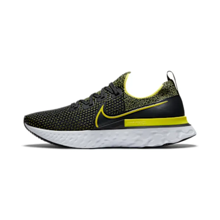 Nike React Infinity Run FK “Black / White / Anthracite / Sonic Yellow” (CD4371-013)