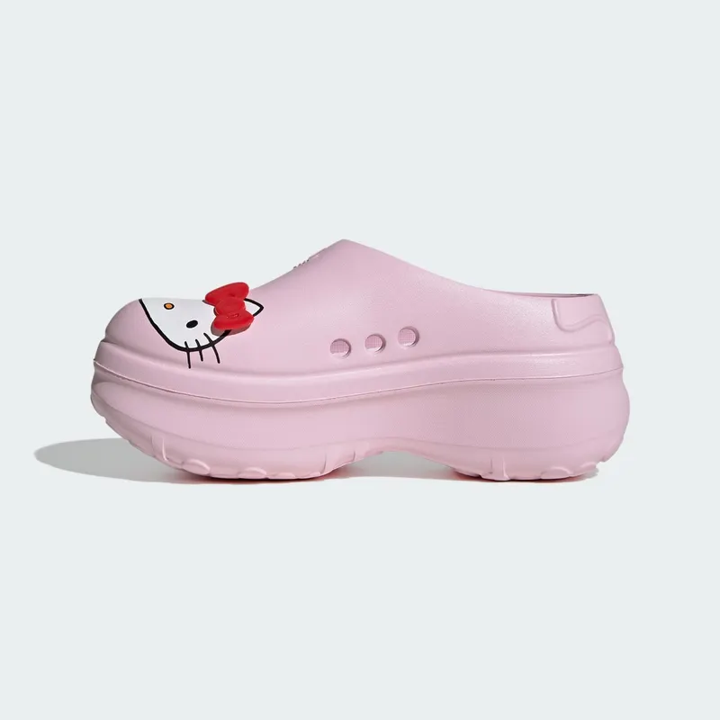 adidas adiFOM Stan Smith Mules Hello Kitty Clear Pink Red (IG4446)